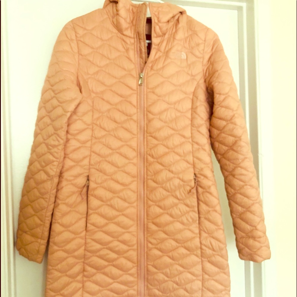 Small pink  Northface thermoball Eco Parka